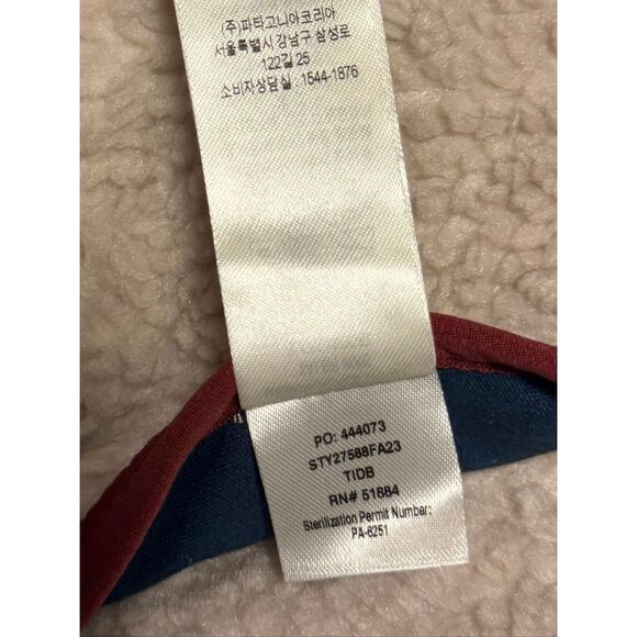 Patagonia Size Medium Men Reversible Bivy Down Vest Tidepool Blue 27588 New - Picture 4 of 4